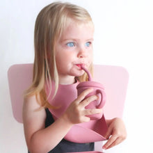 Load image into Gallery viewer, Silicone Bib - Dusty Rose