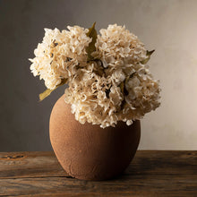 Load image into Gallery viewer, Cream Hydrangea Floral Stem