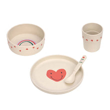 Load image into Gallery viewer, Happy Rascals Dish Set - Heart Lavender