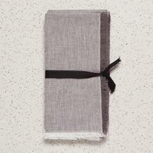 Load image into Gallery viewer, Shadow Chambray Napkins - Set of 4