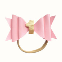 Load image into Gallery viewer, First Birthday Headband - Pink Hair Bow