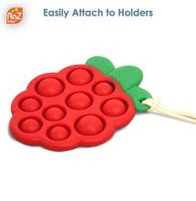 Load image into Gallery viewer, RaZberry Pop Silicone Teether