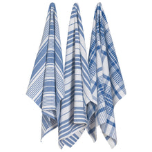 Load image into Gallery viewer, Royal Blue Jumbo Dishtowels - Set of 3