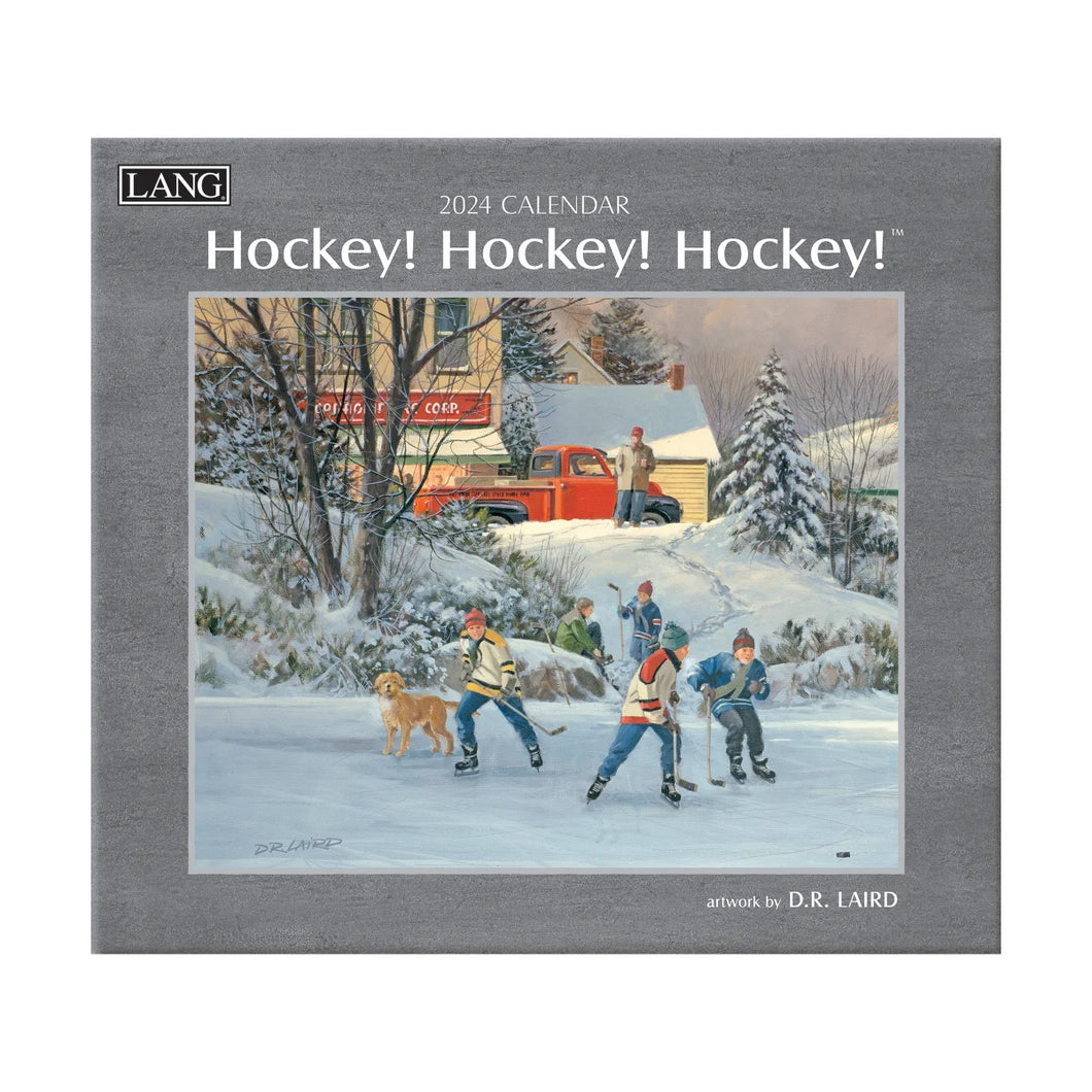 Hockey Hockey Hockey - Lang Calendar 2024