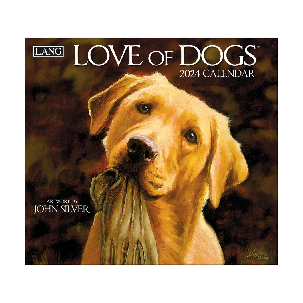 Love Of Dogs - Lang Calendar 2024