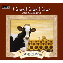 Load image into Gallery viewer, Cows Cows Cows 2026 Lang Calendar