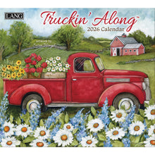 Load image into Gallery viewer, Truckin' Along 2026 Lang Calendar