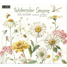 Load image into Gallery viewer, Watercolor Seasons 2026 Lang Calendar