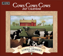 Load image into Gallery viewer, Cows Cows Cows 2027 Lang Calendar