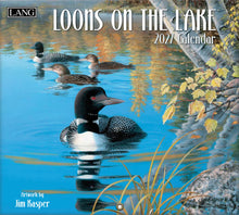 Load image into Gallery viewer, Loons On The Lake 2027 Lang Calendar