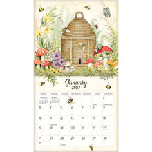 Load image into Gallery viewer, Bees In Bloom 2027 Lang Calendar