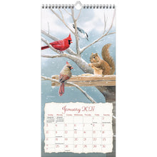 Load image into Gallery viewer, Songbirds 2027 Lang Vertical Calendar