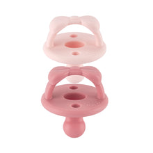 Load image into Gallery viewer, Pink Sweetie Orthodontic Pacifier Set