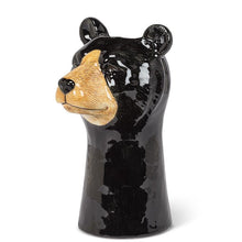 Load image into Gallery viewer, Black Bear Vase