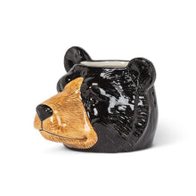 Load image into Gallery viewer, Medium Black Bear Planter