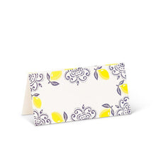 Load image into Gallery viewer, Lemons Folded Placecards