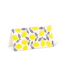 Load image into Gallery viewer, Lemons Folded Placecards