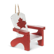 Load image into Gallery viewer, Adirondack Chair with Leaf Ornament