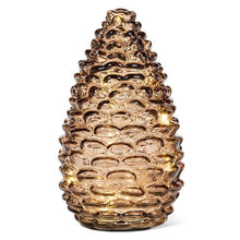 Load image into Gallery viewer, Large Amber Pinecone LED Light