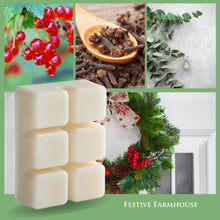 Load image into Gallery viewer, Festive Farmhouse Wax Melts