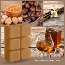 Load image into Gallery viewer, Bourbon and Chestnut Wax Melts