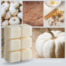 Load image into Gallery viewer, White Pumpkin & Oak Wax Melts