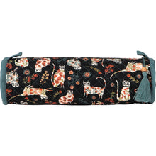 Load image into Gallery viewer, Catbloom Quilted Pencil Pouch