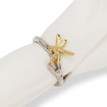 Load image into Gallery viewer, Dragonfly on Branch Napkin Ring