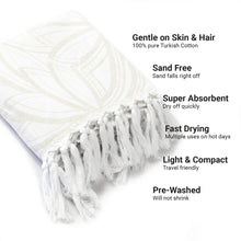 Load image into Gallery viewer, Oat Horona Turkish Body Towel