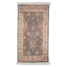Load image into Gallery viewer, Dark Grey Printed 4'x6' Floor Rug