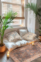 Load image into Gallery viewer, Dark Grey Printed 4'x6' Floor Rug