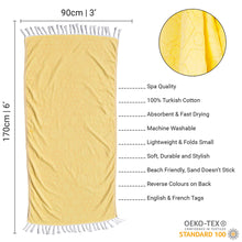 Load image into Gallery viewer, Honeycomb Turkish Body Towel