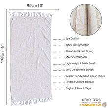 Load image into Gallery viewer, Oat Horona Turkish Body Towel