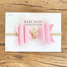 Load image into Gallery viewer, First Birthday Headband - Pink Hair Bow