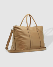 Load image into Gallery viewer, Alexis Eddie Weekender Travel Bag - Latte