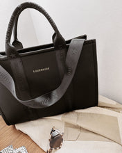 Load image into Gallery viewer, Manhattan Logo Tote Bag - Black