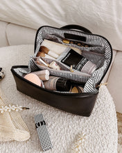 Load image into Gallery viewer, Ellis Makeup Bag - Black