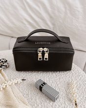 Load image into Gallery viewer, Ellis Makeup Bag - Black