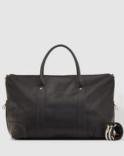 Load image into Gallery viewer, Alexis Stripe Travel Bag - Black