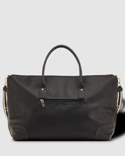 Load image into Gallery viewer, Alexis Stripe Travel Bag - Black