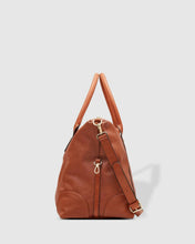 Load image into Gallery viewer, Alexis Stripe Travel Bag - Tan