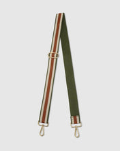 Load image into Gallery viewer, Alexis Stripe Travel Bag - Tan