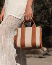Load image into Gallery viewer, Manhattan Mini Tote Bag - Natural Tan Canvas