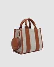 Load image into Gallery viewer, Manhattan Mini Tote Bag - Natural Tan Canvas