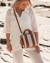 Load image into Gallery viewer, Manhattan Mini Tote Bag - Natural Tan Canvas