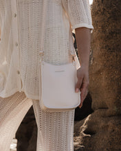 Load image into Gallery viewer, Parker Logo Crossbody Bag - Vanilla