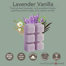 Load image into Gallery viewer, Lavender Vanilla Wax Melts