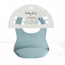 Load image into Gallery viewer, Silicone Bib - Dusty Teal