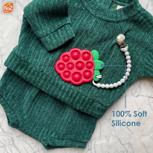 Load image into Gallery viewer, RaZberry Pop Silicone Teether