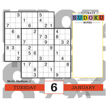 Load image into Gallery viewer, Ultimate Sudoku 2026 Daily Calendar